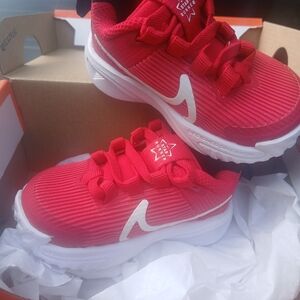 Nike Kids Bright Red Sneakers